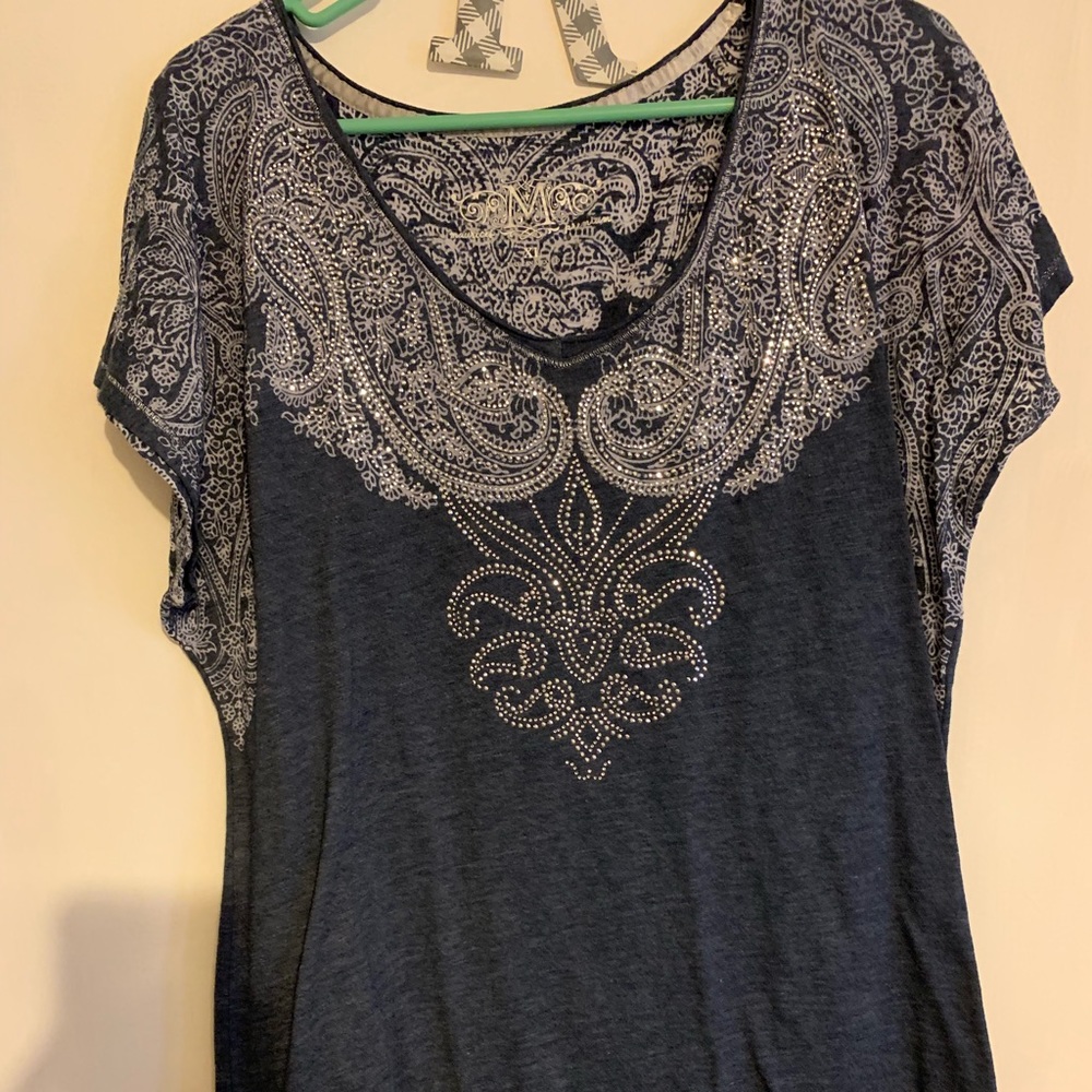 T-shirt with bling
